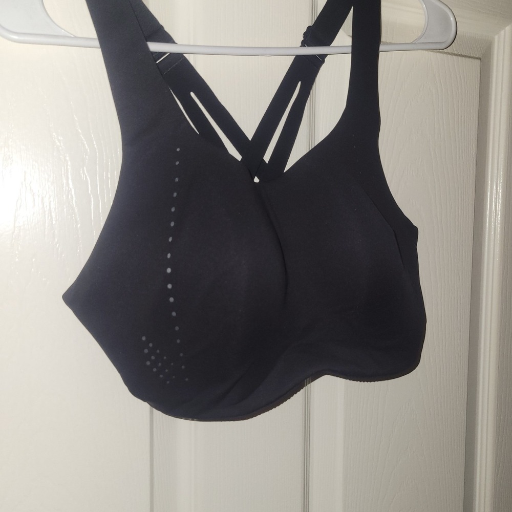 Lululemon AirSupport Bra *High Support Cups BLK/ASGY Size 34D - Picture 2 of 6